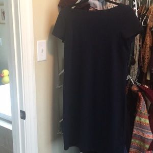 Women’s navy shift dress